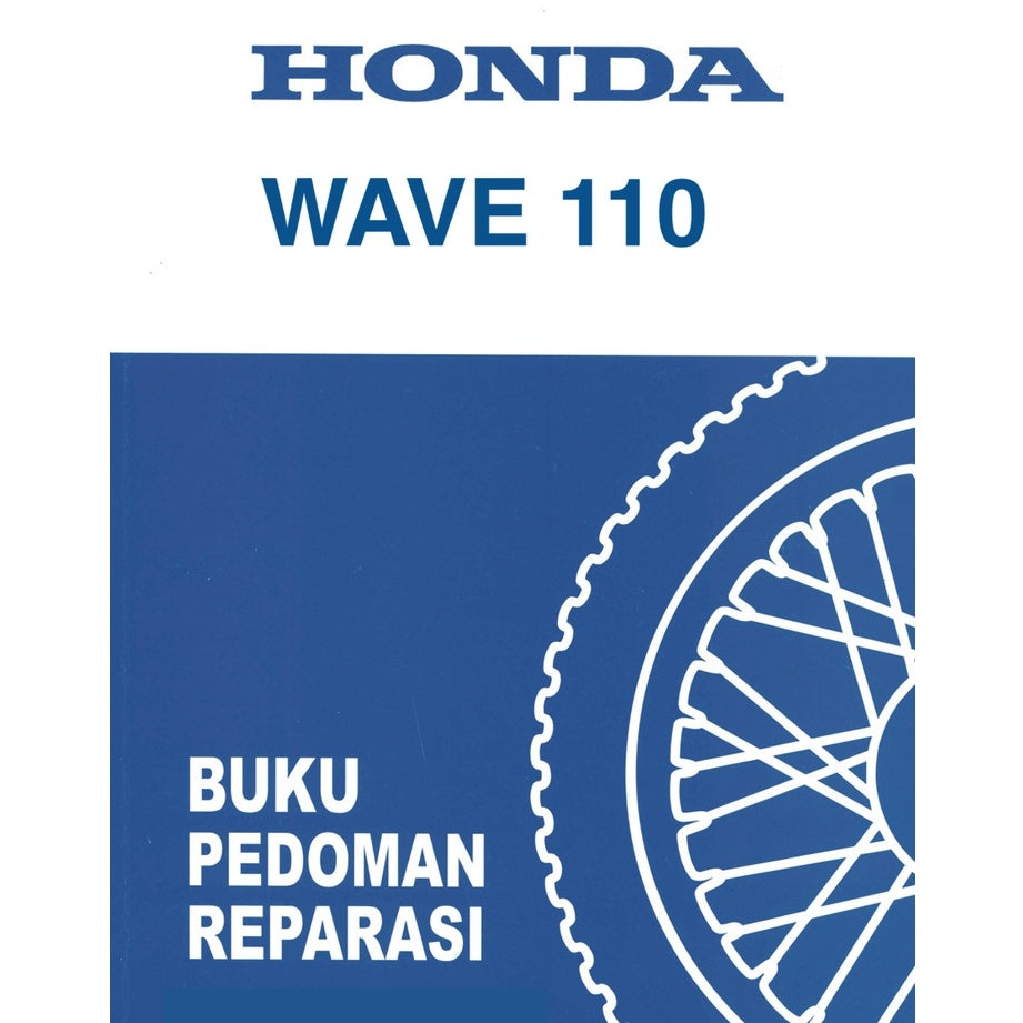 HONDA WAVE 110 SERVICE WORKSHOP MANUAL / BUKU PEDOMAN REPARASI - Image 2