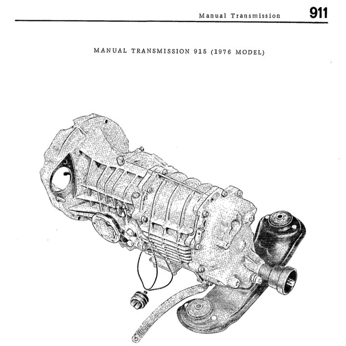 PORSCHE 911 (1970-1983) SERVICE WORKSHOP MANUAL + PARTS CATALOGUE - Image 6