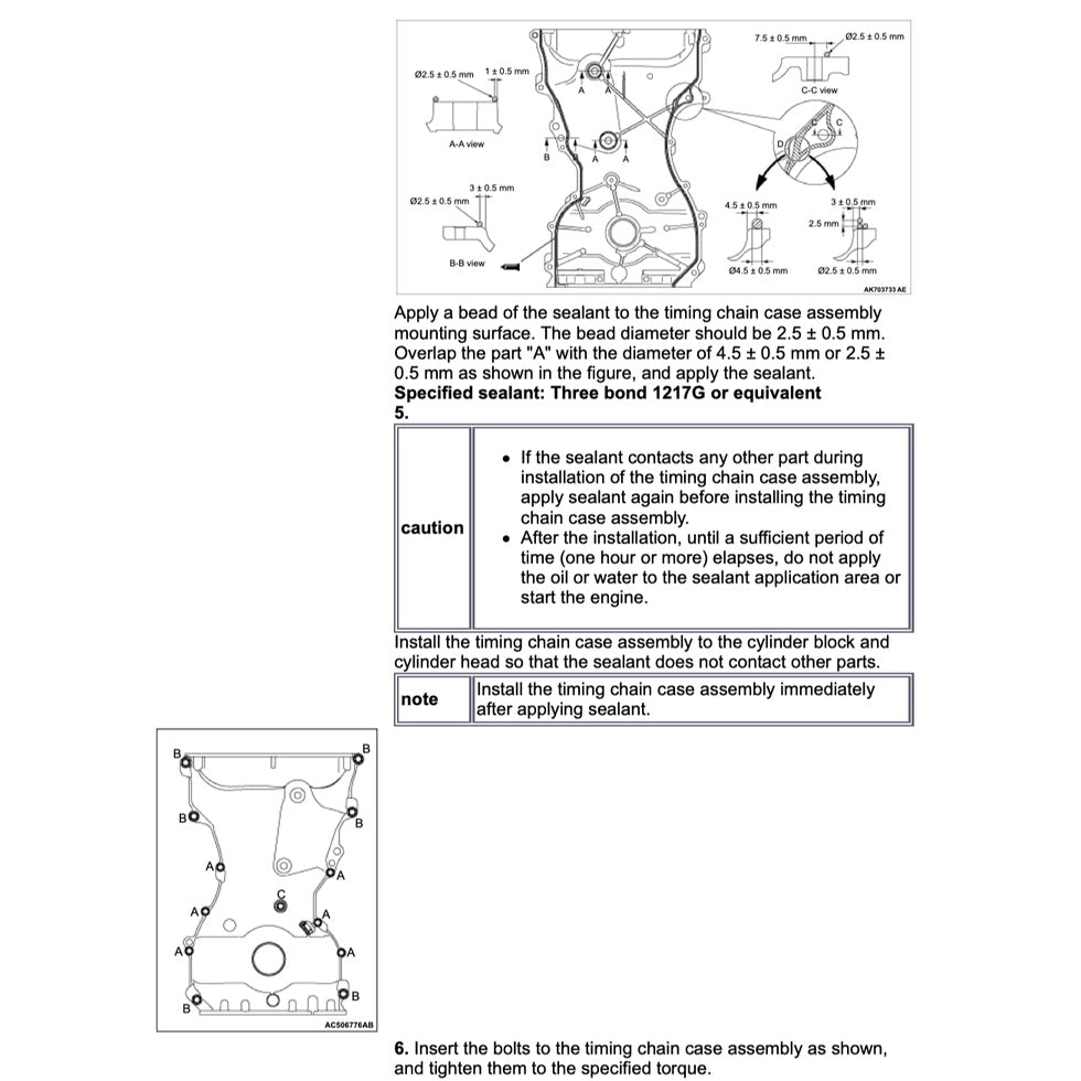 MITSUBISHI OUTLANDER III GF (2020-2023) SERVICE WORKSHOP MANUAL - Image 5