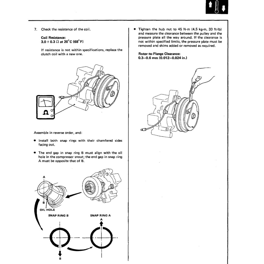 HONDA PRELUDE AB B1-6 BB (1982-1986) SERVICE WORKSHOP MANUAL - Image 6