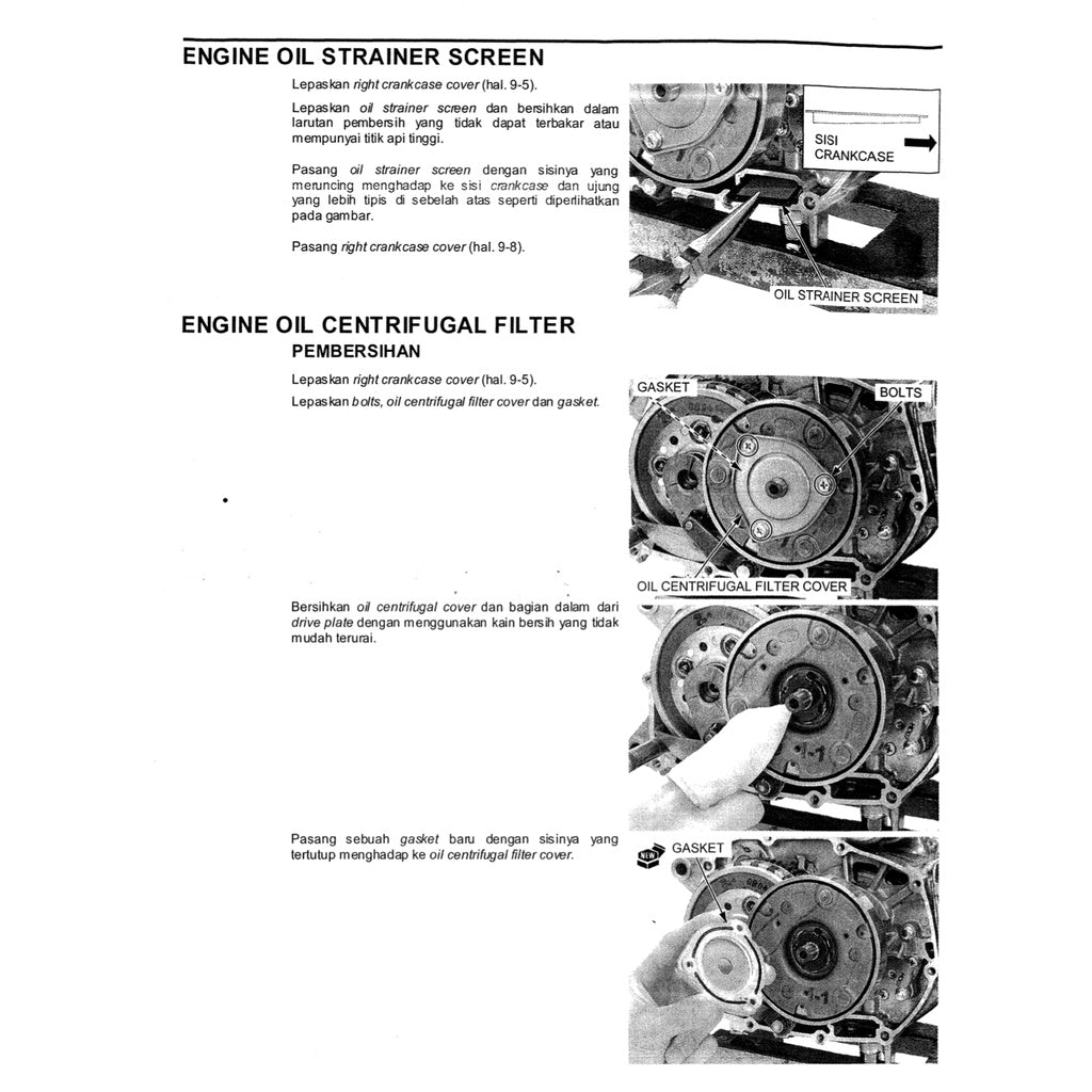 HONDA WAVE 110 SERVICE WORKSHOP MANUAL / BUKU PEDOMAN REPARASI - Image 6