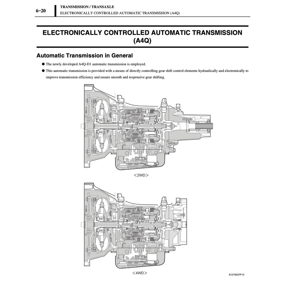 DAIHATSU TERIOS J200/F700 (2006-2018) SERVICE WORKSHOP MANUAL - Image 8
