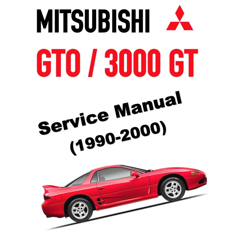 MITSUBISHI GTO / 3000 GT / SPYDER (1990-2000) SERVICE WORKSHOP MANUAL - Image 2