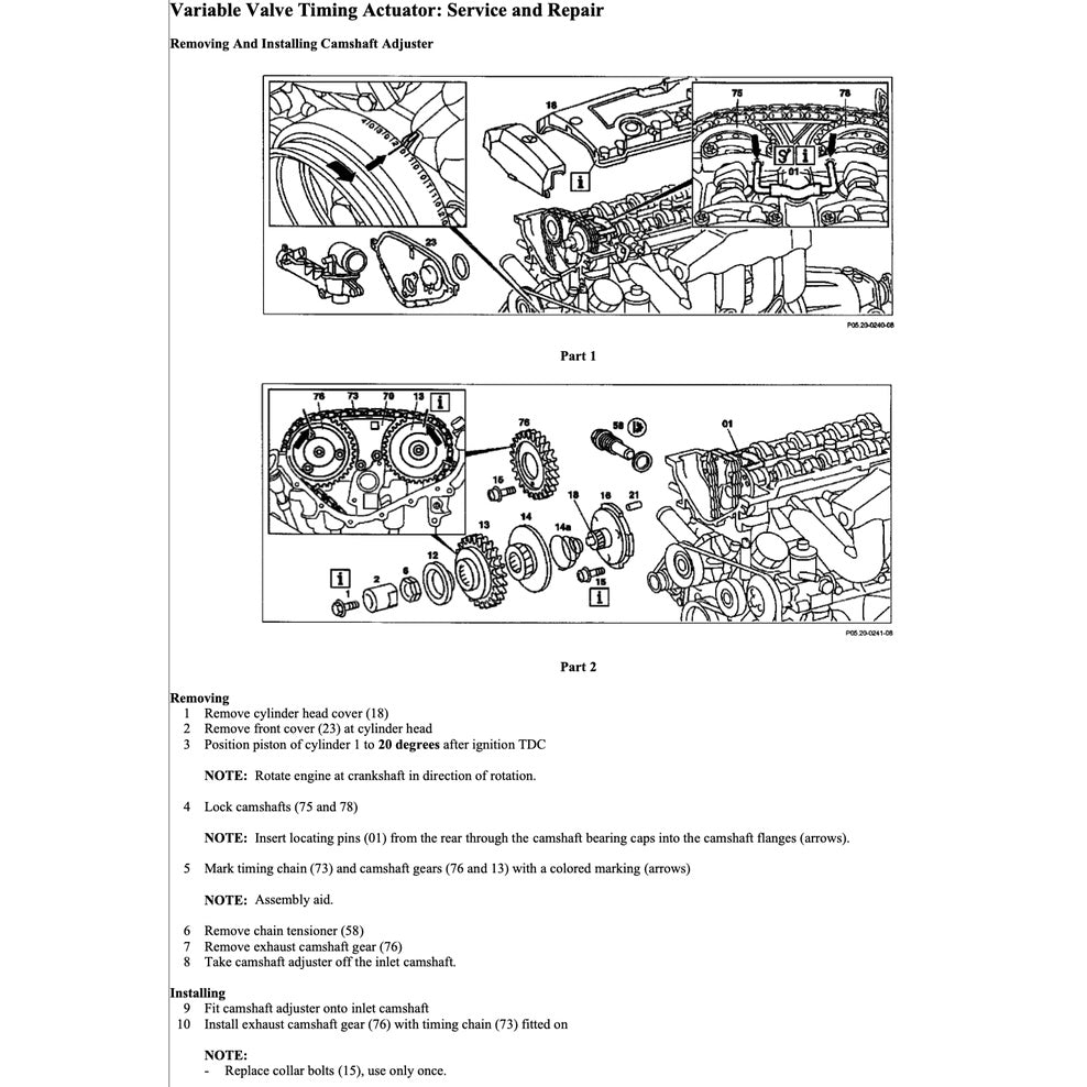 MERCEDES BENZ ENGINE M111 SERVICE REPAIR MANUAL - Image 7