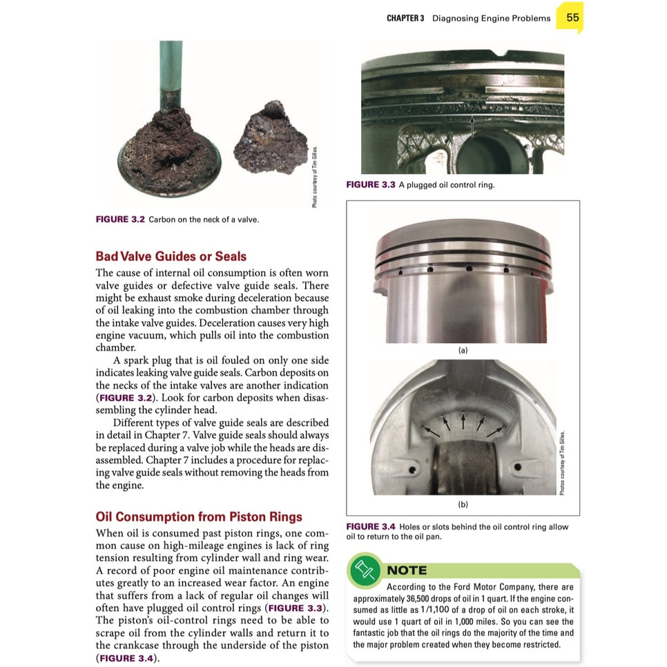 Automotive Engines: Diagnosis, Repair, Rebuilding - Tim Gilles (Ed. 2018) - Image 5