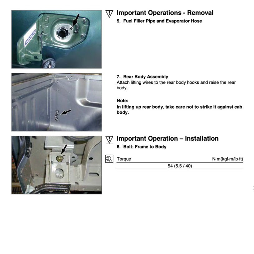 DMAX ISUZU D-MAX (2007-2012) SERVICE WORKSHOP MANUAL - Image 7