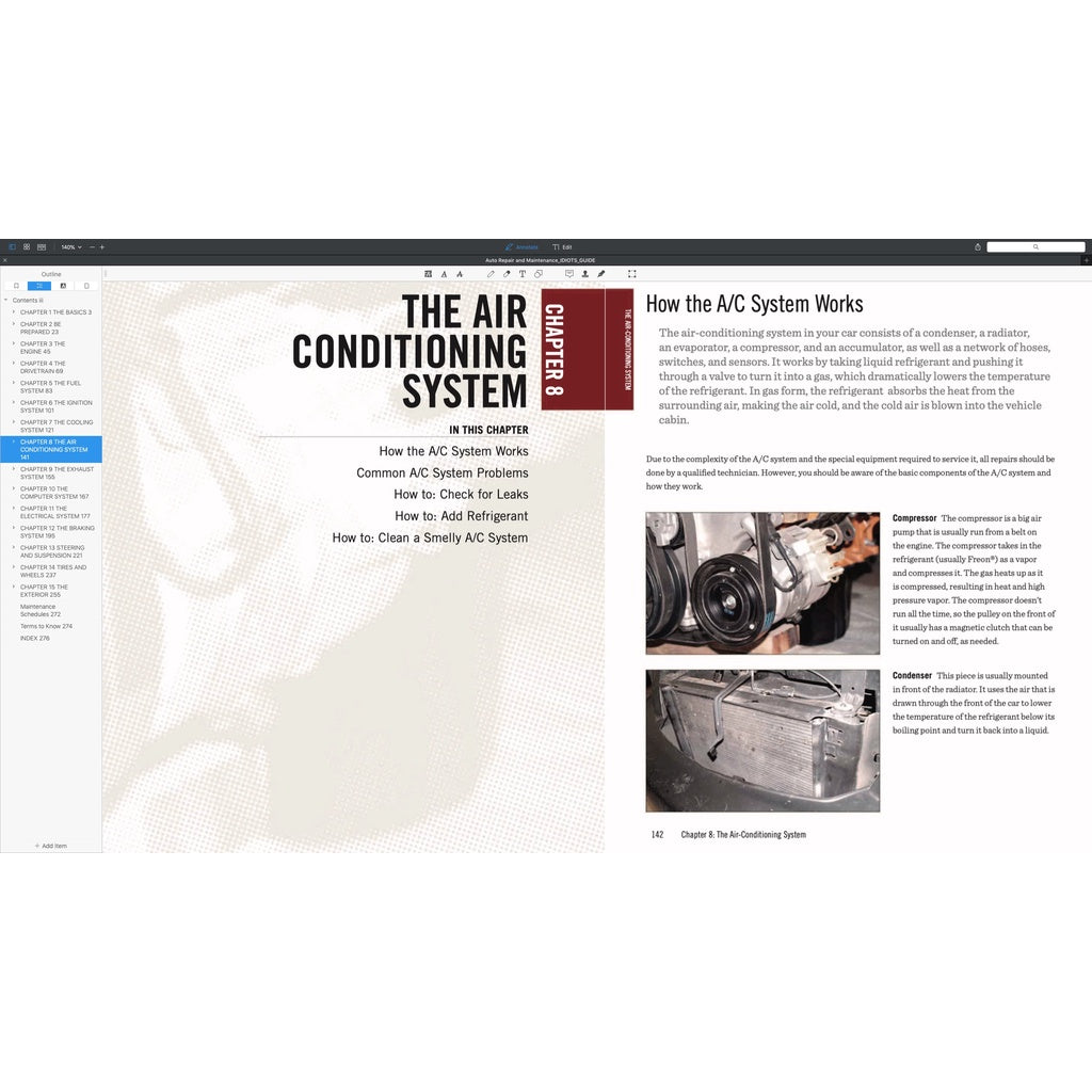 AUTO REPAIR & MAINTENANCE IDIOT'S GUIDE (2015) - Image 6