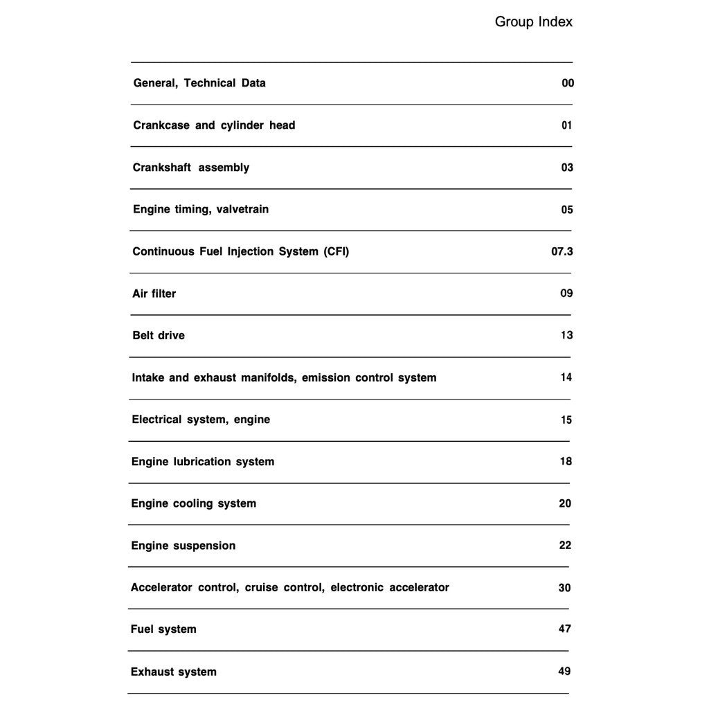 MERCEDES-BENZ M102 ENGINE 1.8–2.5 L 8V-16V (1980–1996) SERVICE WORKSHOP MANUAL - Image 10