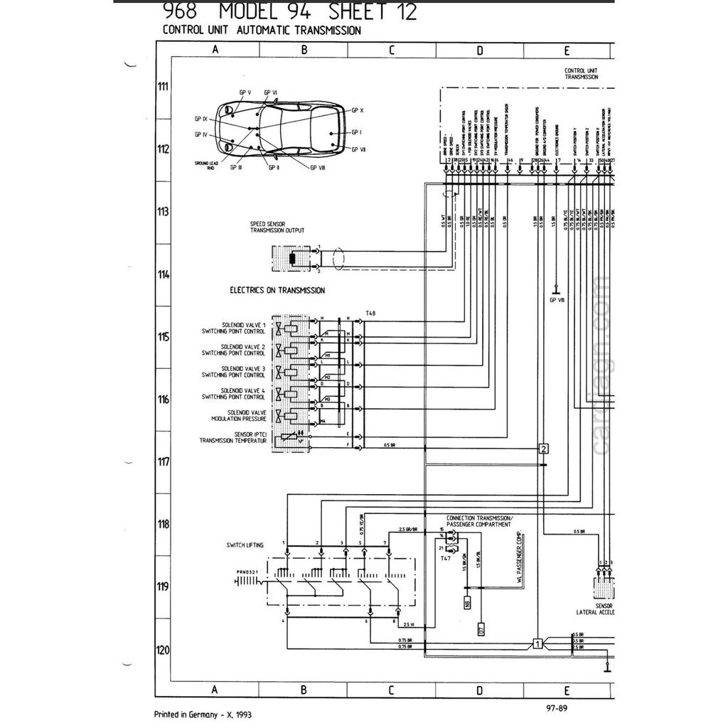 PORSCHE 968 (1991-1995) SERVICE WORKSHOP MANUAL - Image 6