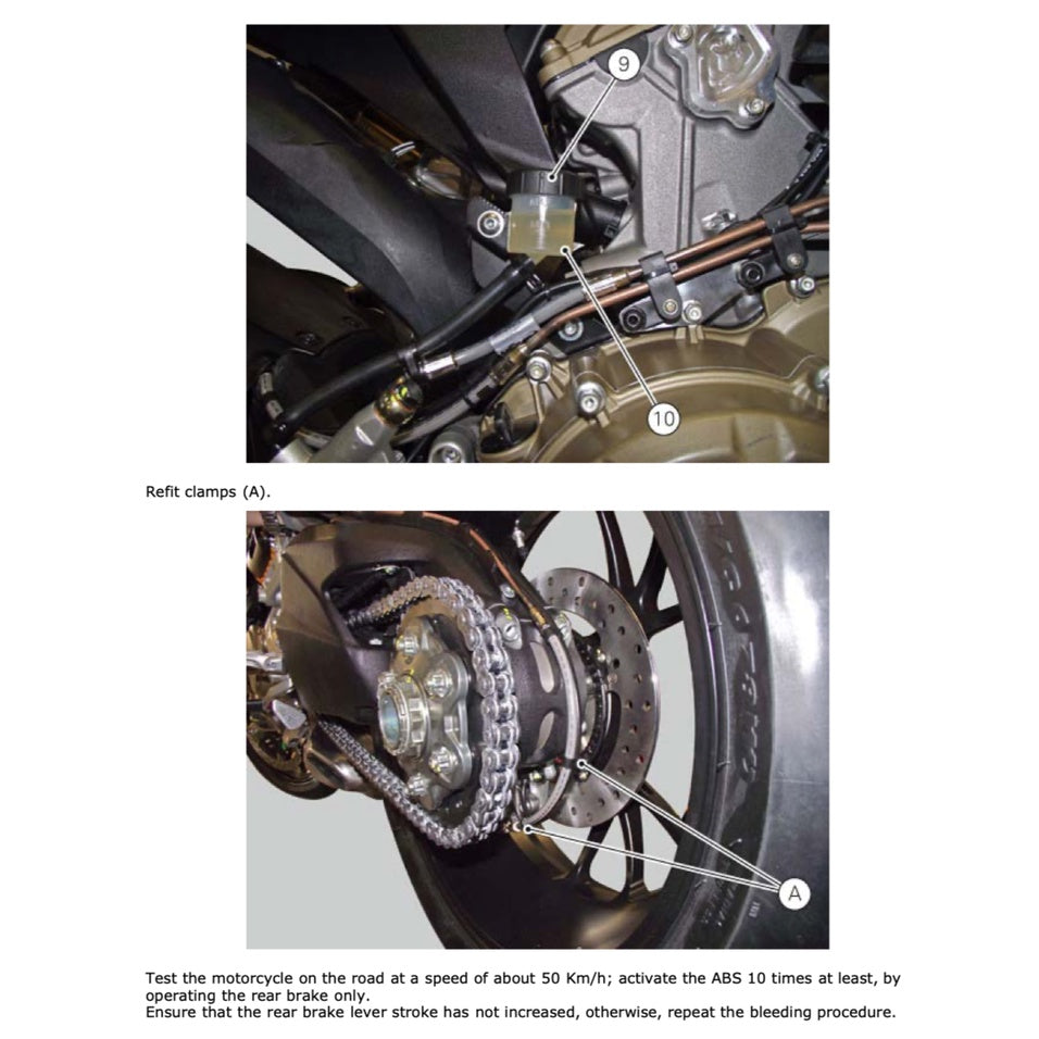 DUCATI PANIGALE Senna 1199 (2012-2014) SERVICE WORKSHOP MANUAL + PARTS CATALOGUE + OWNER'S MANUAL - Image 7