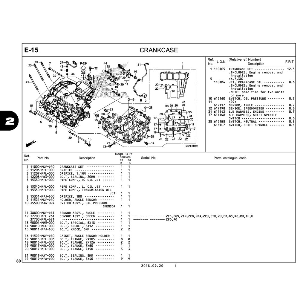 HONDA CBR1000RR RA/ S1/S2 FIREBLADE (2017-2019) SERVICE WORKSHOP MANUAL + PARTS CATALOGUE + OWNER'S MANUAL / CBR 1000 RR - Image 10