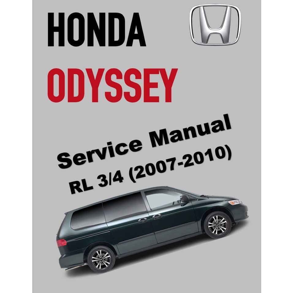 HONDA ODYSSEY RL (2007-2010) SERVICE WORKSHOP MANUAL - Image 2