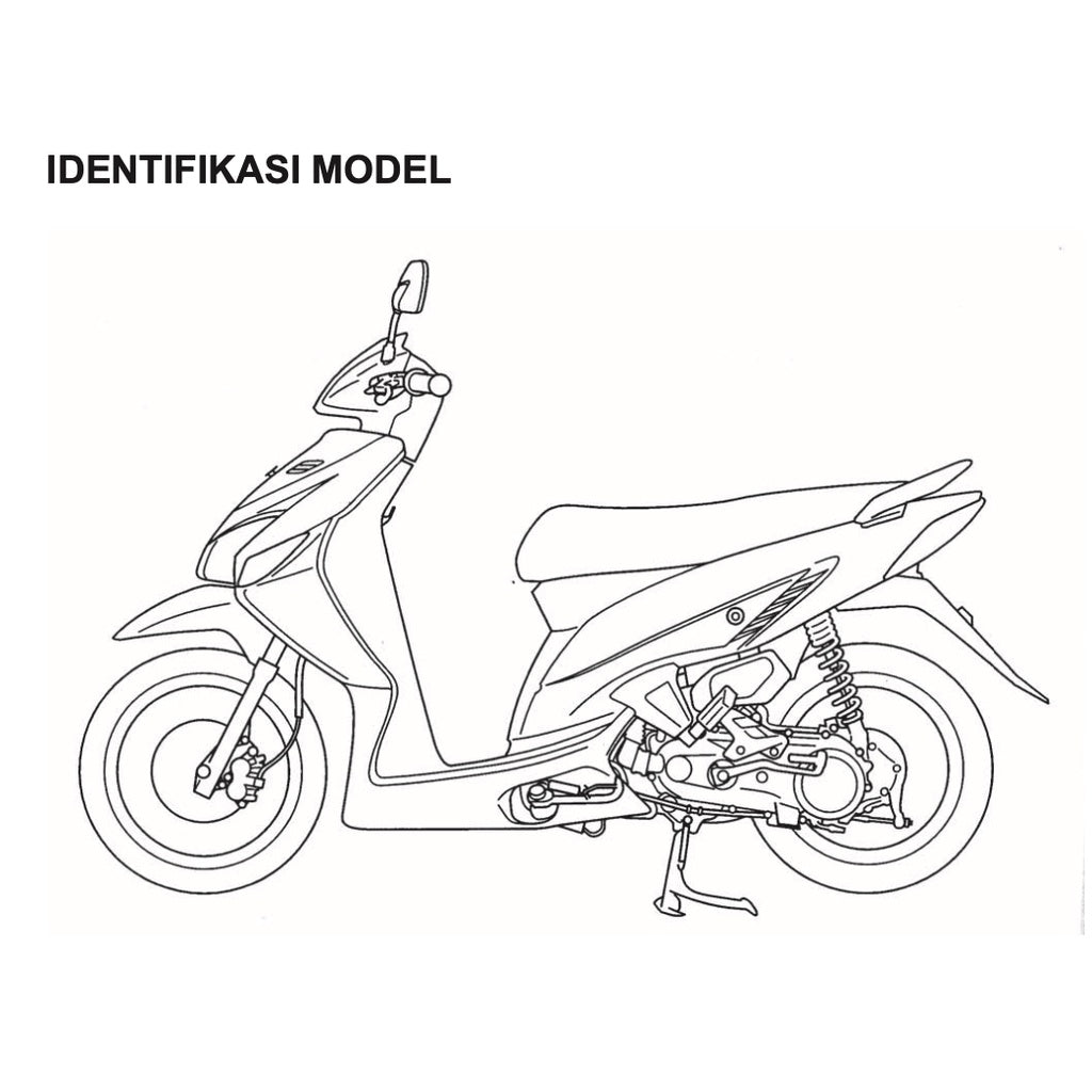 HONDA VARIO 150 BEAT 110 SERVICE WORKSHOP MANUAL / BUKU PEDOMAN REPARASI - Image 3