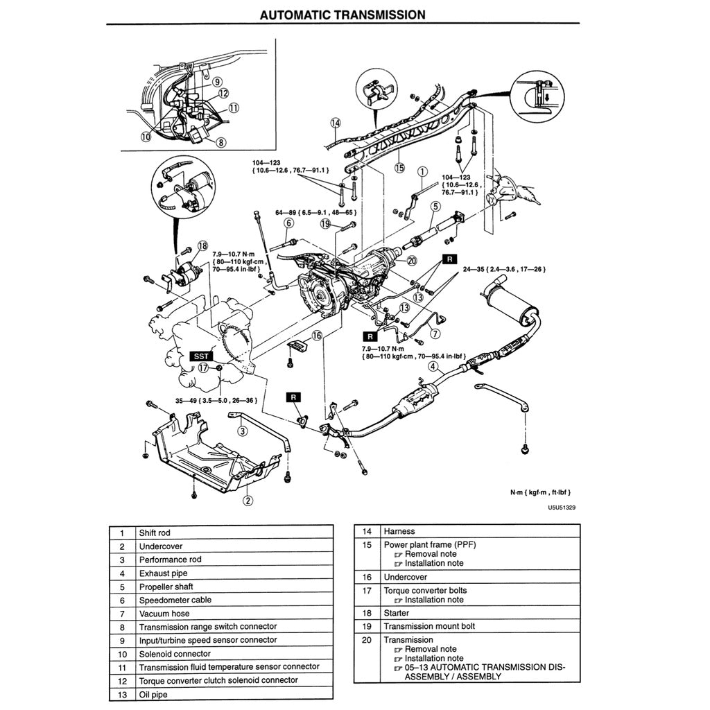 MAZDA MX-5 MIATA NA SERIES (1997) SERVICE WORKSHOP MANUAL - Image 7