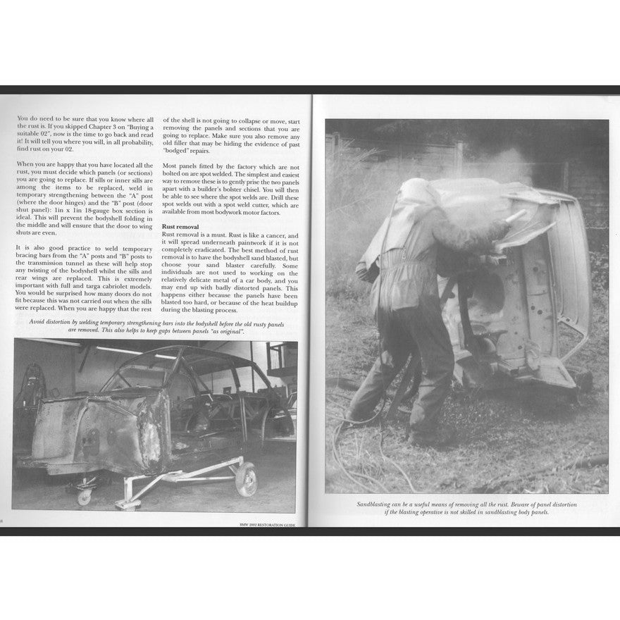 BMW '02 RESTORATION GUIDE, Mike Macartney, Brooklands 1998 - Image 7