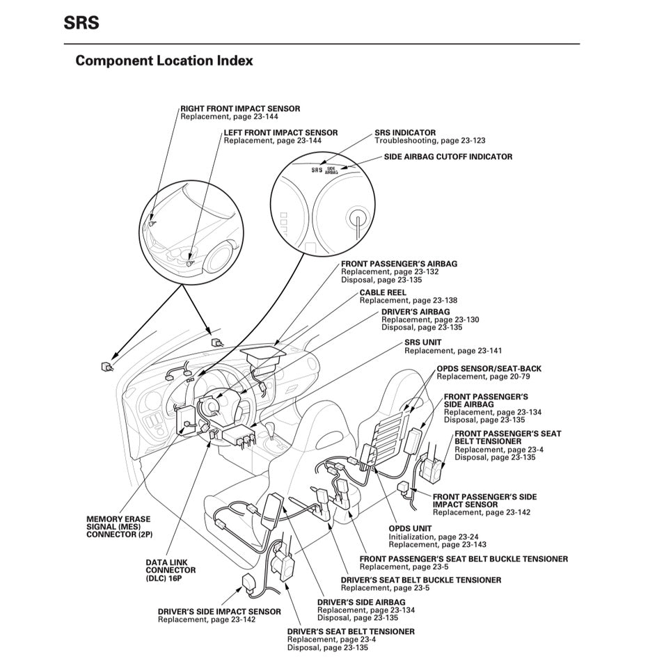 HONDA INTEGRA / ACURA RSX DC5 (2002-2006) SERVICE WORKSHOP MANUAL - Image 9