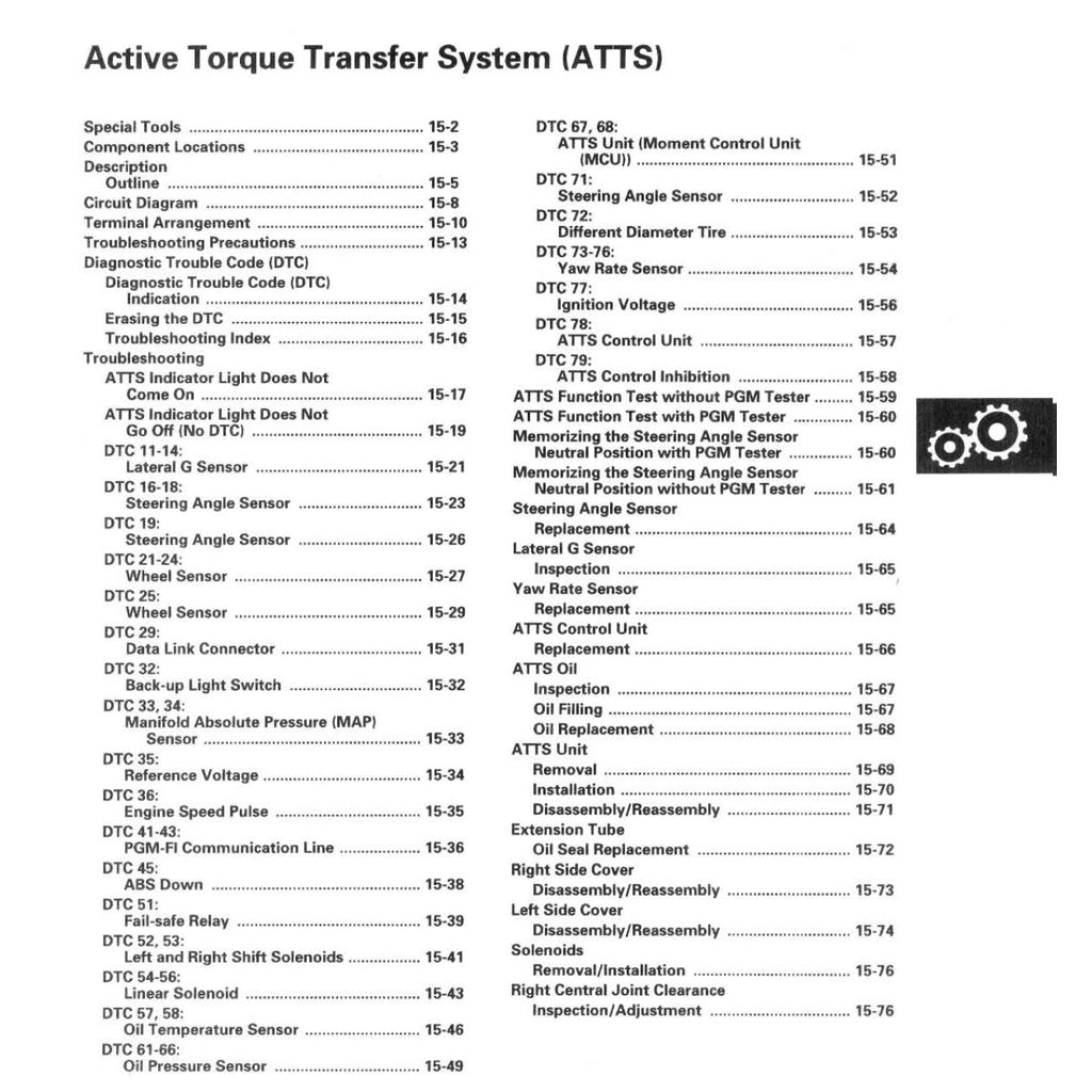 HONDA PRELUDE BB5-9 (1997-2001) SERVICE WORKSHOP MANUAL - Image 10