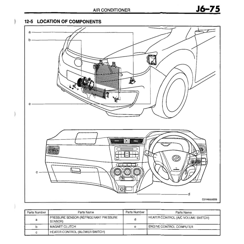 PERODUA BEZZA B300 (2016-2023) SERVICE WORKSHOP MANUAL - Image 7