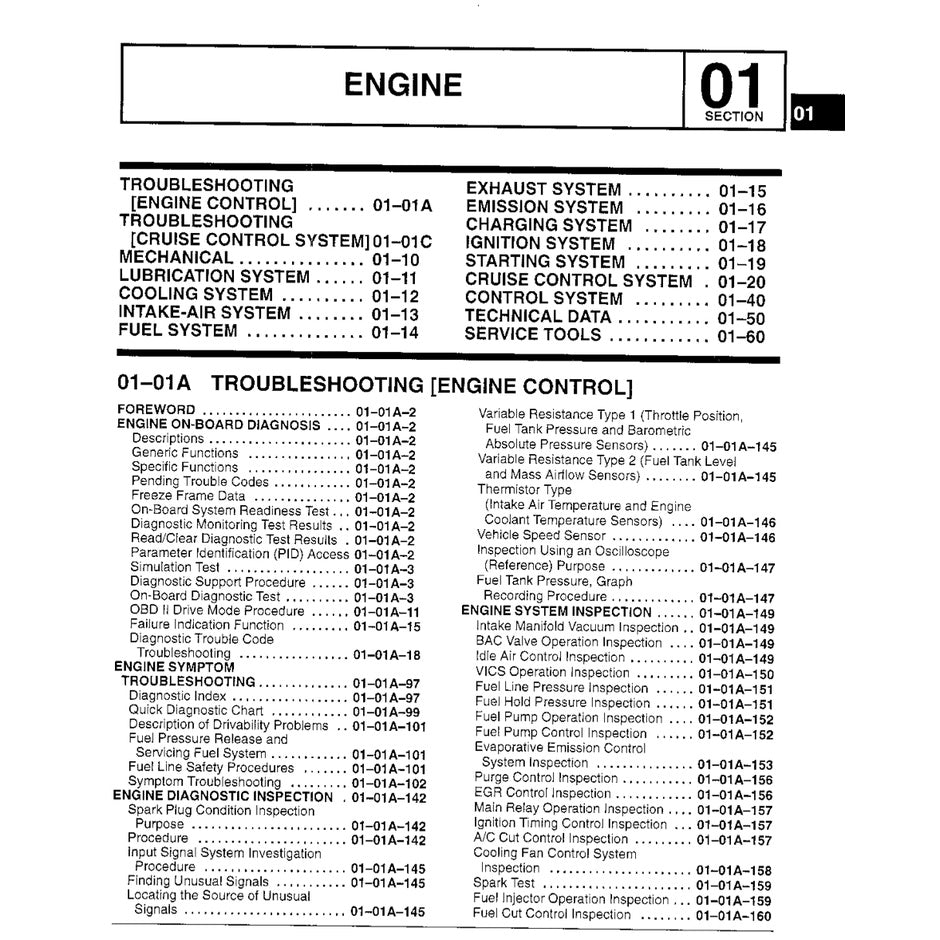 MAZDA MX-5 MIATA NB SERIES (1999-2004) SERVICE WORKSHOP MANUAL - Image 7