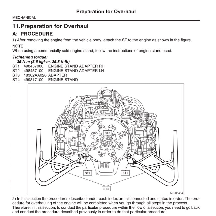 SUBARU XV / CROSSTREK GJ/GP (2012-2017) SERVICE WORKSHOP MANUAL - Image 4