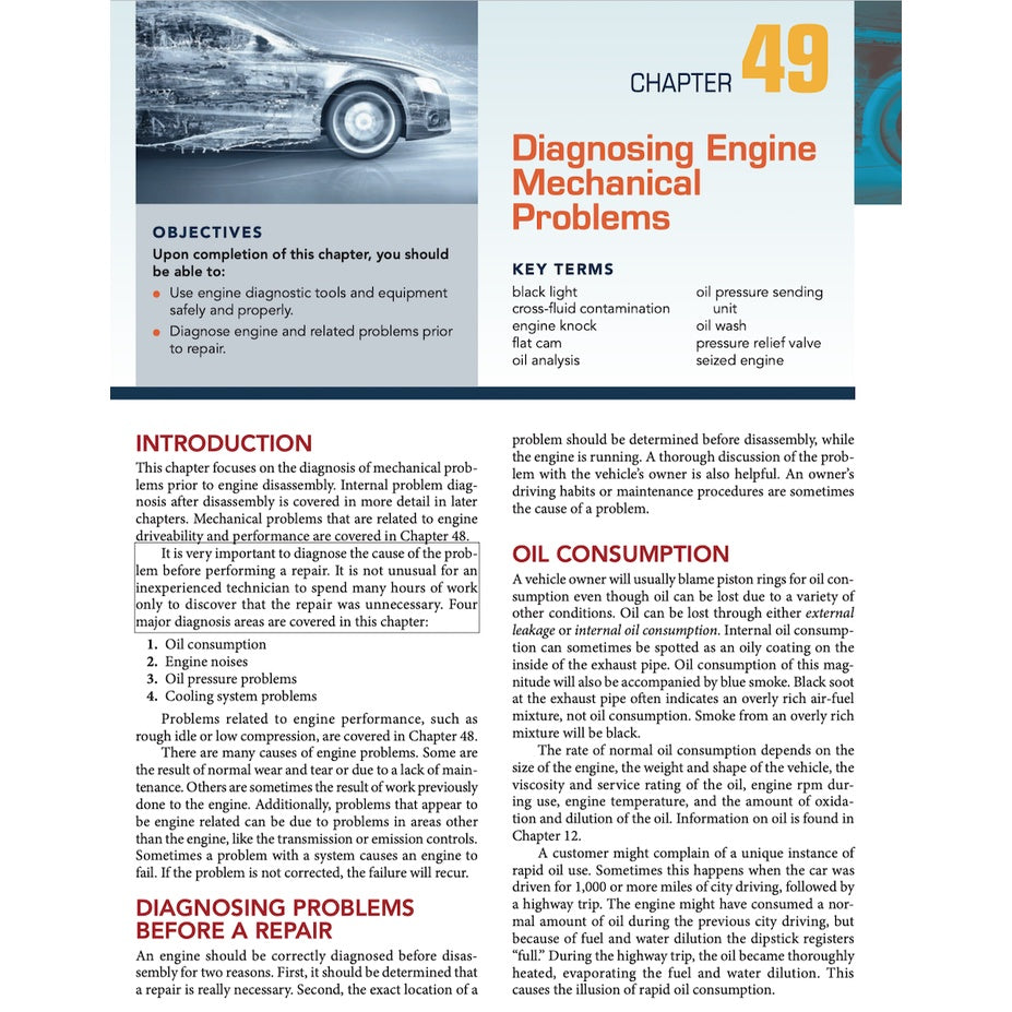 Automotive Service: Inspection, Maintenance, Repair 6th Edition (2018) - Tim Gilles - Image 5