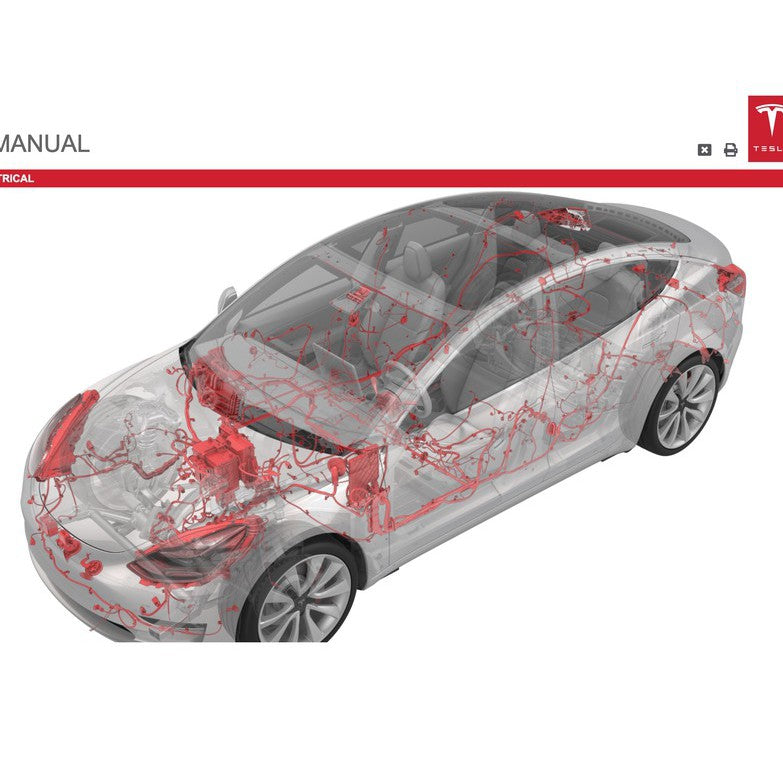 TESLA MODEL 3 (2017+) SERVICE WORKSHOP MANUAL - Image 5