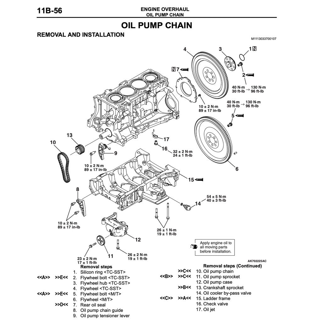 MITSUBISHI LANCER EVO X (2008-2102) SERVICE WORKSHOP MANUAL - Image 8