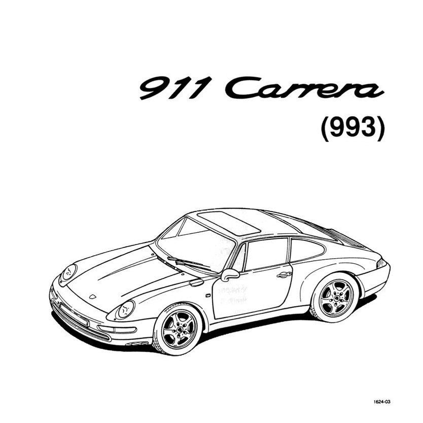 PORSCHE 911 993 (1994-1998) SERVICE WORKSHOP MANUAL + PARTS CATALOGUE - Image 3