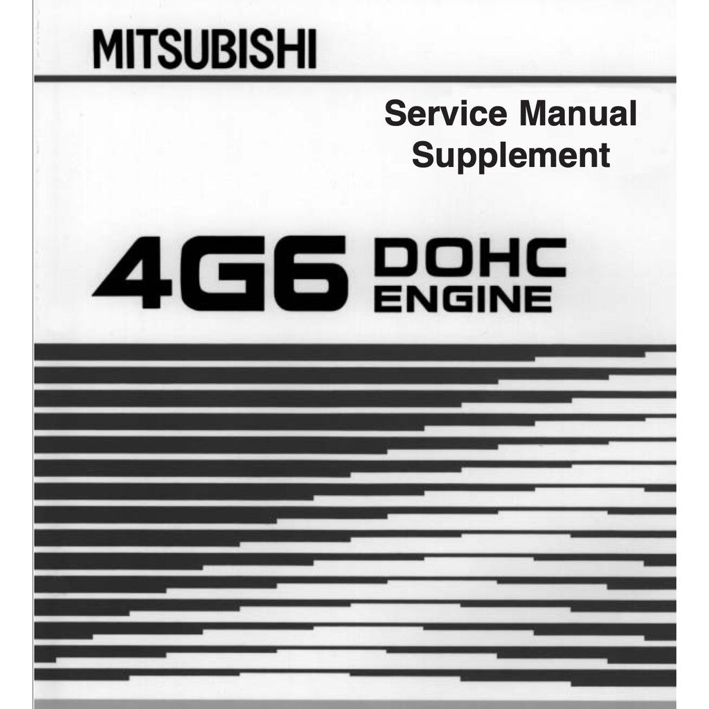 MITSUBISHI LANCER EVO 3,4,5,6,7,8,9,10 (1995-2007) SERVICE WORKSHOP MANUAL - Image 8