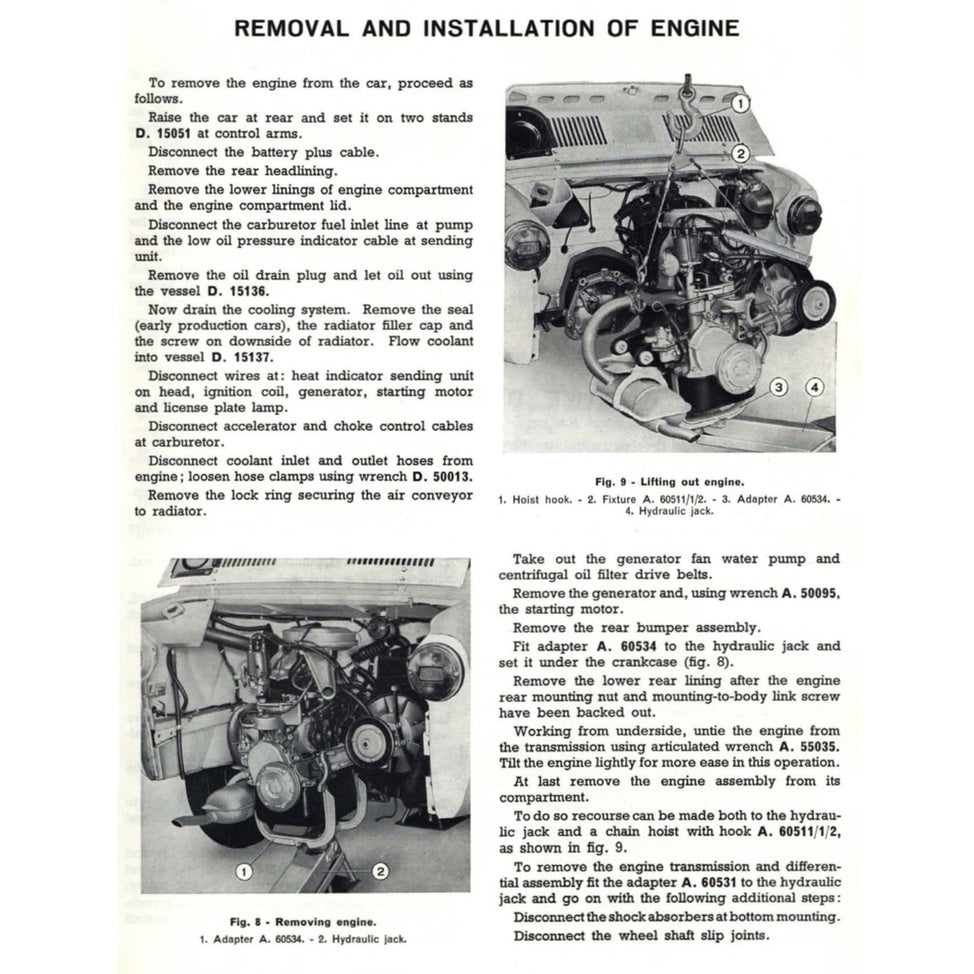 FIAT 850 100 B/C/G (1964-1973) SERVICE WORKSHOP MANUAL + OWNER'S MANUAL - Image 4