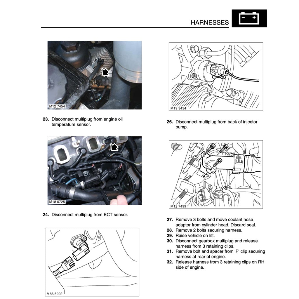 RANGE ROVER L322 (2001-2012) SERVICE WORKSHOP MANUAL - Image 9