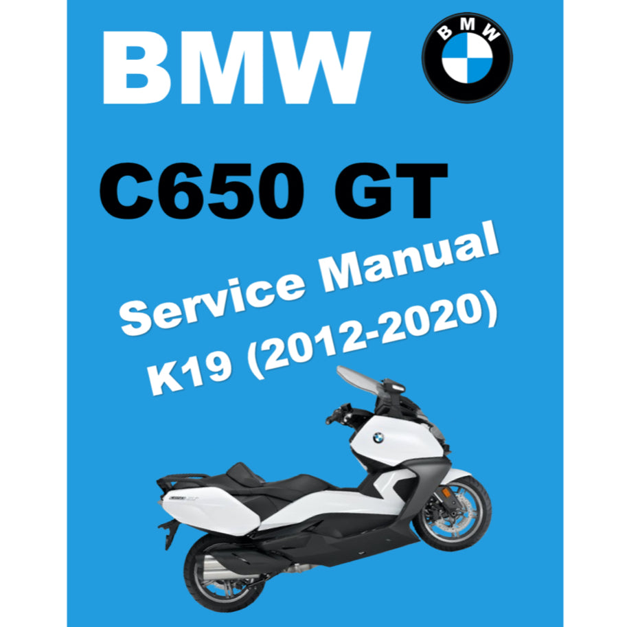 BMW C650GT (2012-2020) SERVICE WORKSHOP MANUAL + PARTS CATALOGUE + RIDER'S MANUAL - Image 2