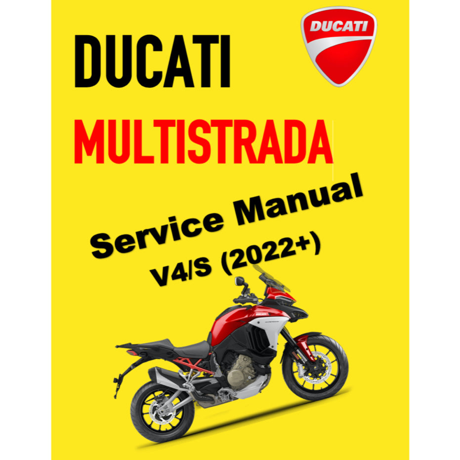 DUCATI MULTISTRADA V4/S (2022+) SERVICE WORKSHOP MANUAL + PARTS CATALOGUE + OWNER'S MANUAL - Image 2