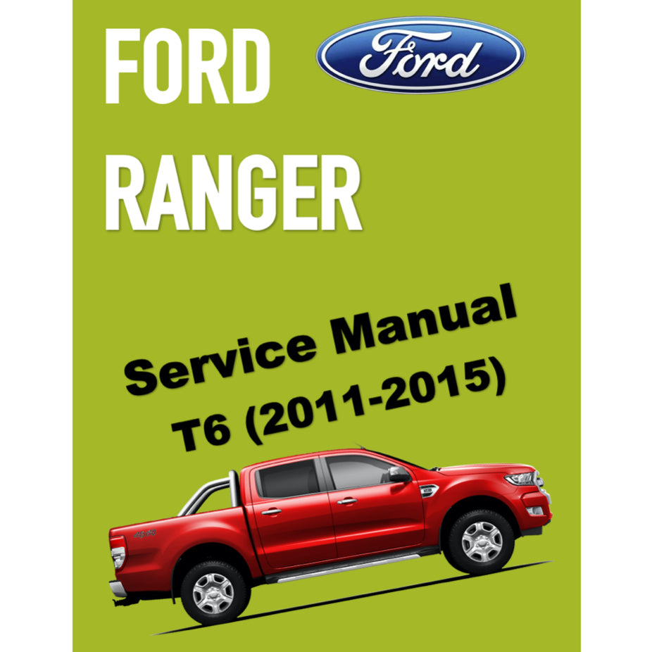 FORD RANGER T6 (2011-2015) SERVICE WORKSHOP MANUAL - Image 2
