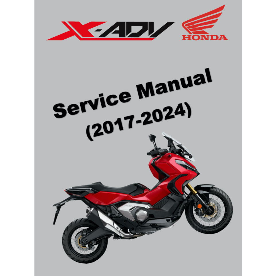 HONDA ADV 750 ADV750 / XADV 750 XADV750 (2017-2024) SERVICE WORKSHOP MANUAL + PARTS CATALOGUE + OWNER MANUAL - Image 2