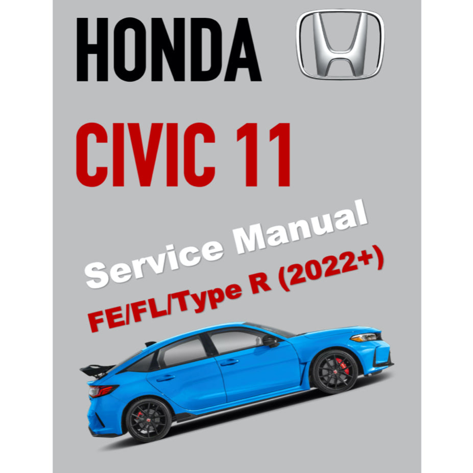 HONDA CIVIC 11 FE/ FL/ TYPE R (2022+) SERVICE WORKSHOP MANUAL - Image 2