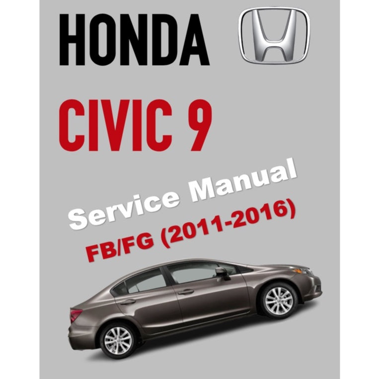 HONDA CIVIC 9 FB/FG (2011-2016) SERVICE WORKSHOP MANUAL - Image 2