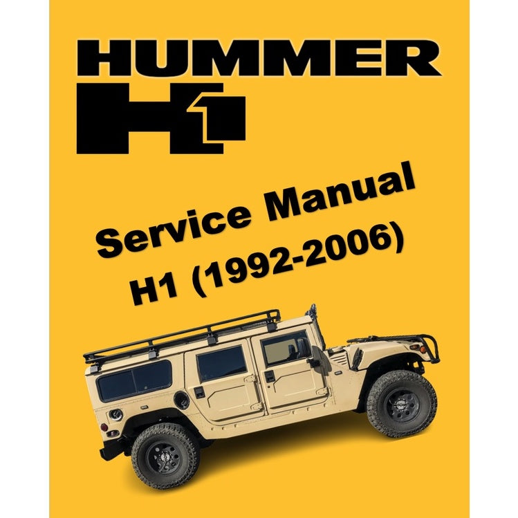 HUMMER H1 (1992-2006) SERVICE WORKSHOP MANUAL - Image 2