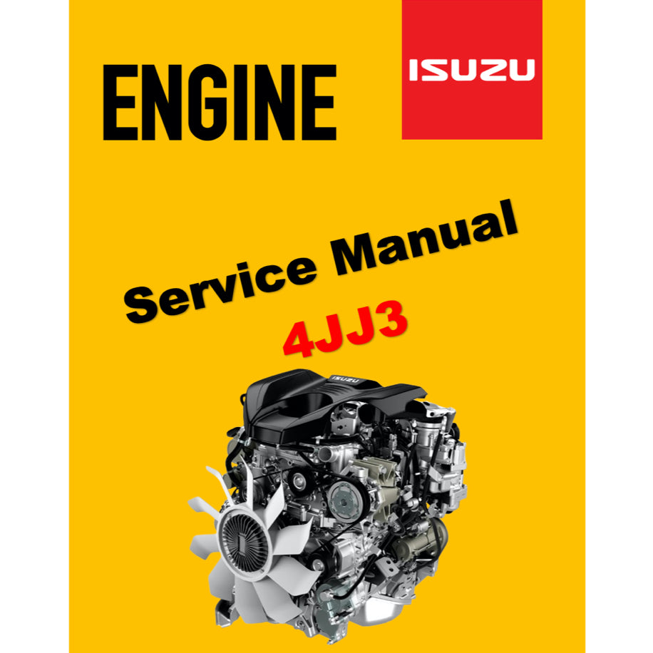 ISUZU ENGINE 4JJ3 SERVICE WORKSHOP MANUAL