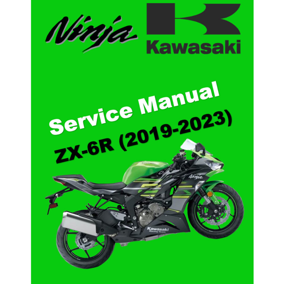 KAWASAKI NINJA ZX-6R (2019-2023) SERVICE WORKSHOP MANUAL + OWNER'S MANUAL - Image 2