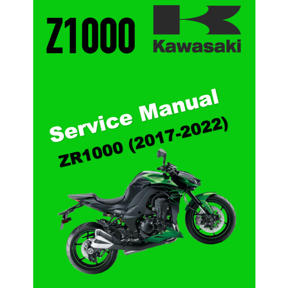 KAWASAKI Z1000 (2017-2022) SERVICE WORKSHOP MANUAL + PARTS CATALOGUE + OWNER'S MANUAL - Image 2