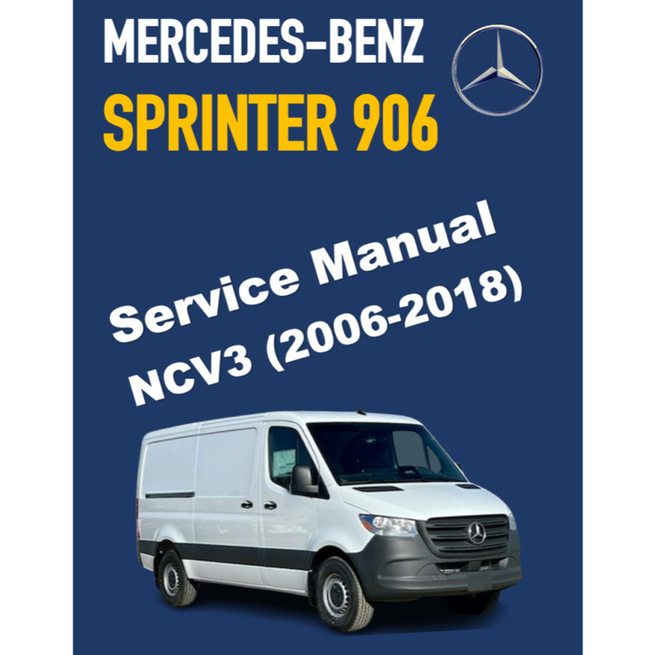 MERCEDES-BENZ SPRINTER 906 (2006-2018) SERVICE WORKSHOP MANUAL - Image 2