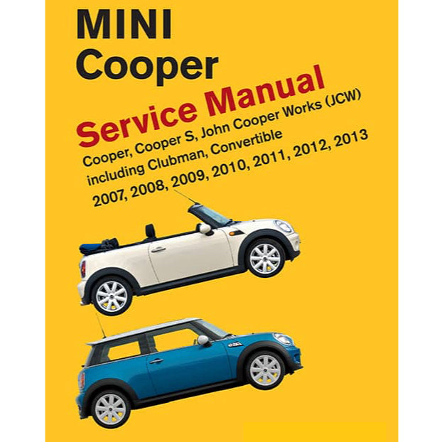 MINI COOPER R55 R56 R57 (2007-2013) WORKSHOP SERVICE REPAIR MANUAL