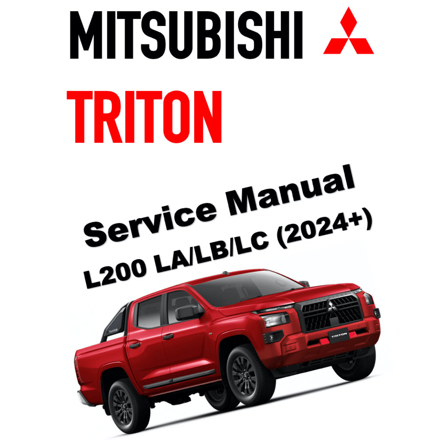 MITSUBISHI TRITON L200 LA/LB/LC (2024+) ONLINE SERVICE WORKSHOP MANUAL - Image 2