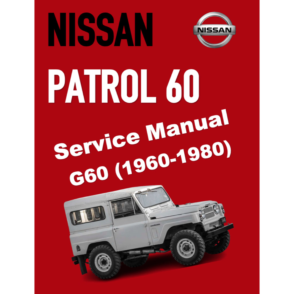 NISSAN PATROL 60 SERIES (1960-1980) SERVICE WORKSHOP MANUAL - Image 2