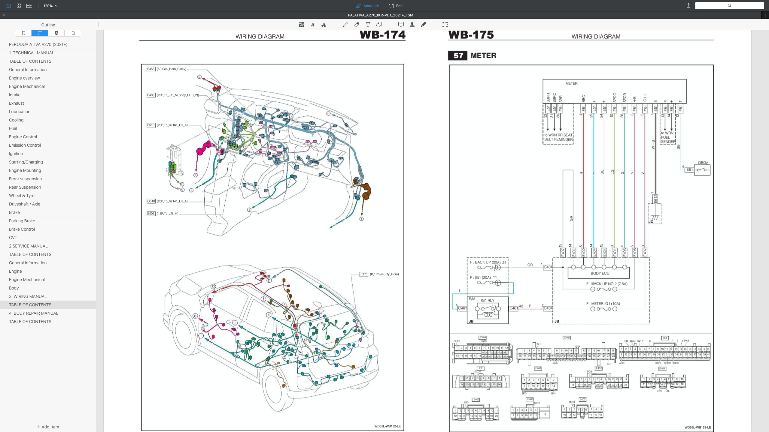DAIHATSU ROCKY A250 (2021+) SERVICE WORKSHOP MANUAL - Image 10