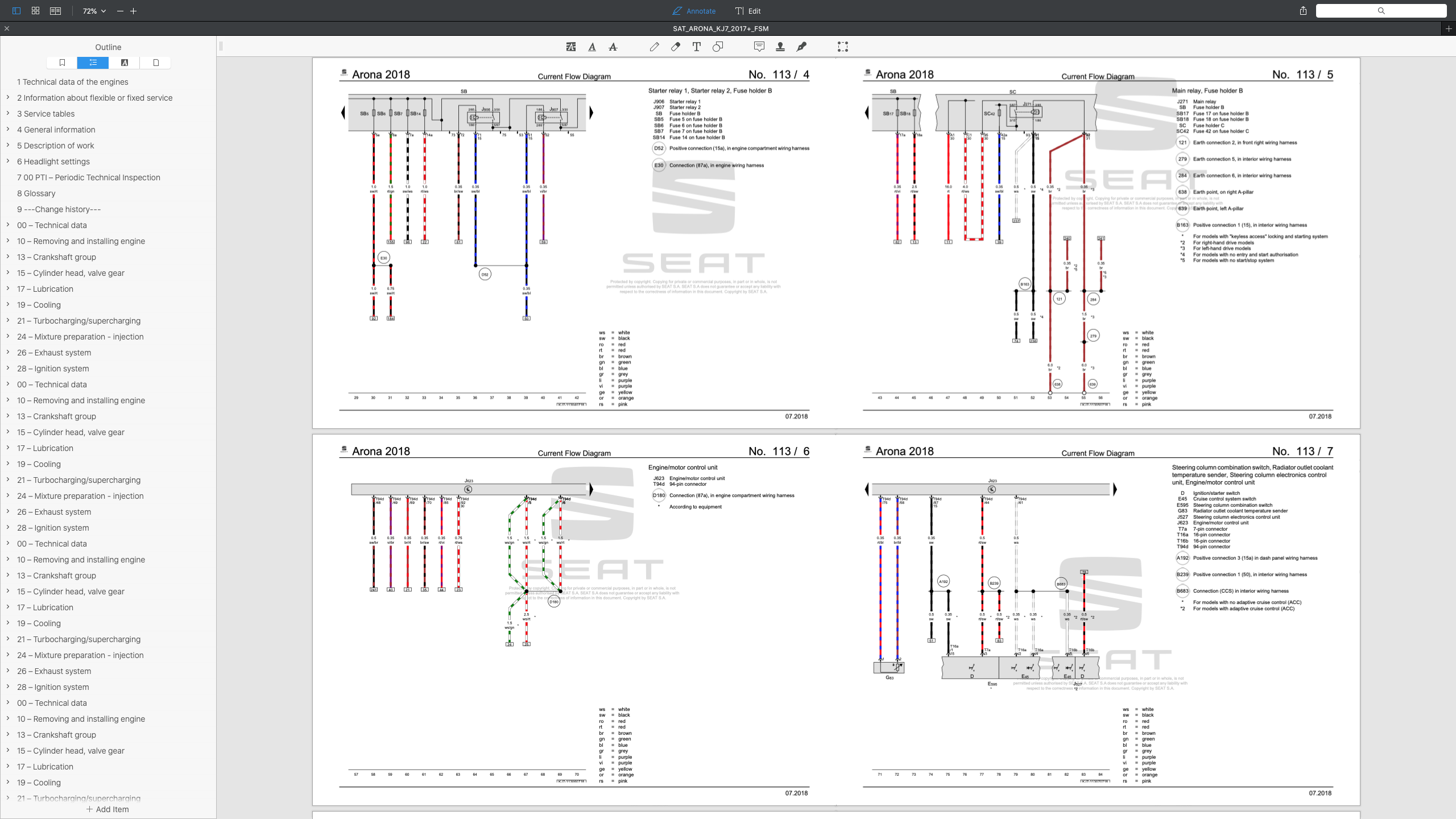 SEAT IBIZA 6F (2017+) SERVICE WORKSHOP MANUAL - Image 11