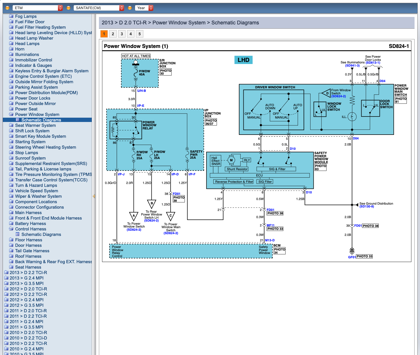 HYUNDAI SANTA FE CM (2006-2013) ONLINE SERVICE WORKSHOP MANUAL - Image 10
