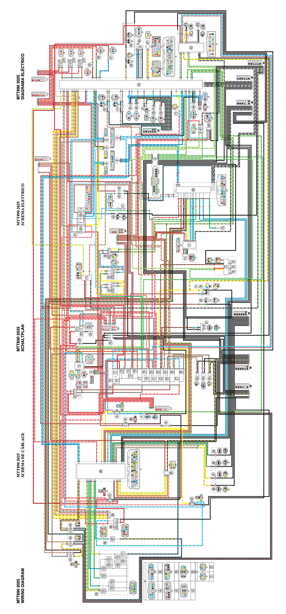 YAMAHA TRACER 9/ TRACER 9 GT MTN890/D (2025+) SERVICE WORKSHOP MANUAL + OWNER'S MANUAL - Image 11