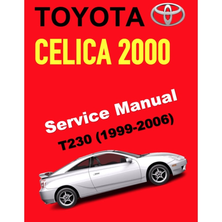 TOYOTA CELICA 2000 T230 (1999-2006) SERVICE WORKSHOP MANUAL - Image 2